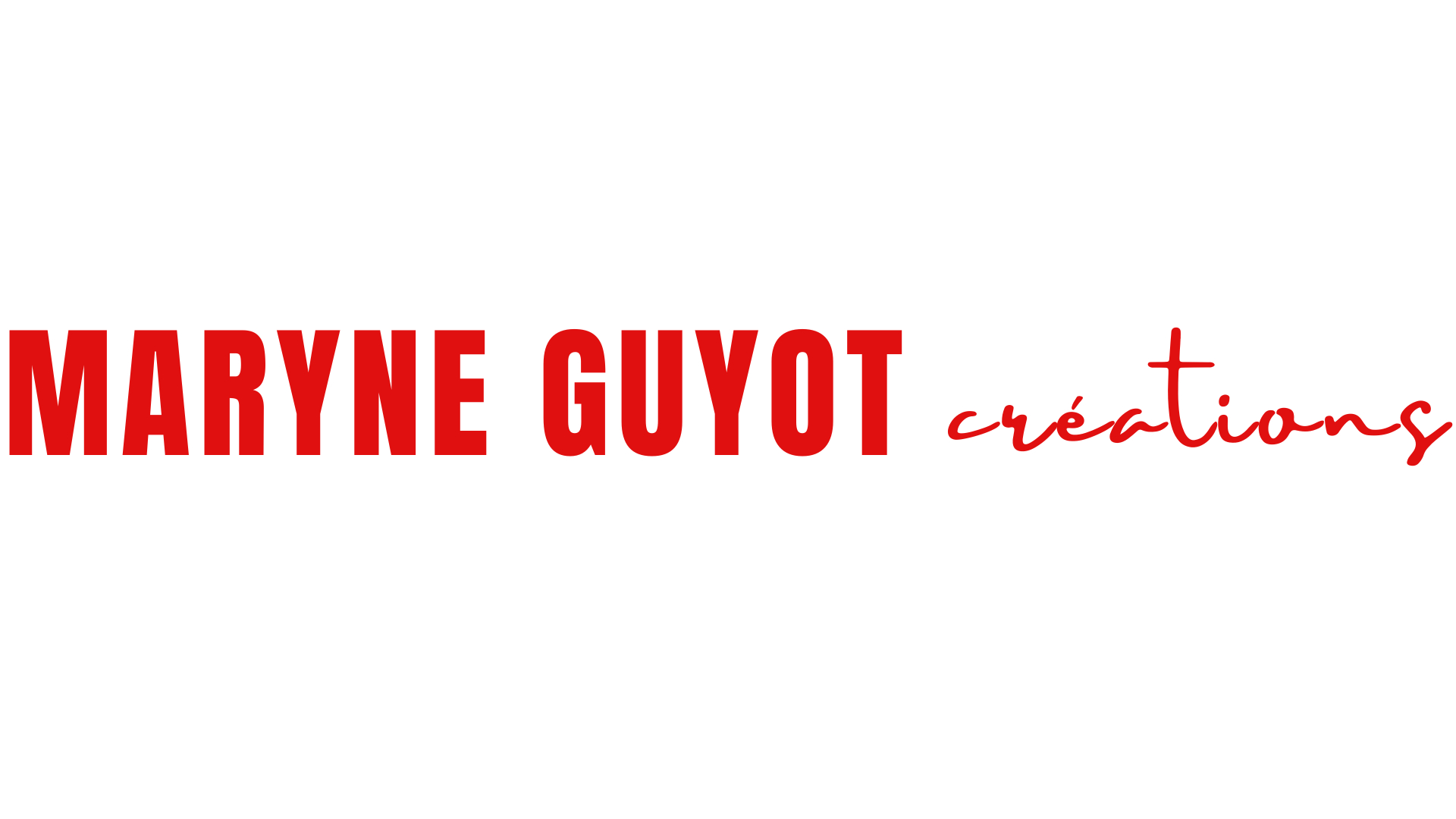 Logo MARYNE GUYOT créations®